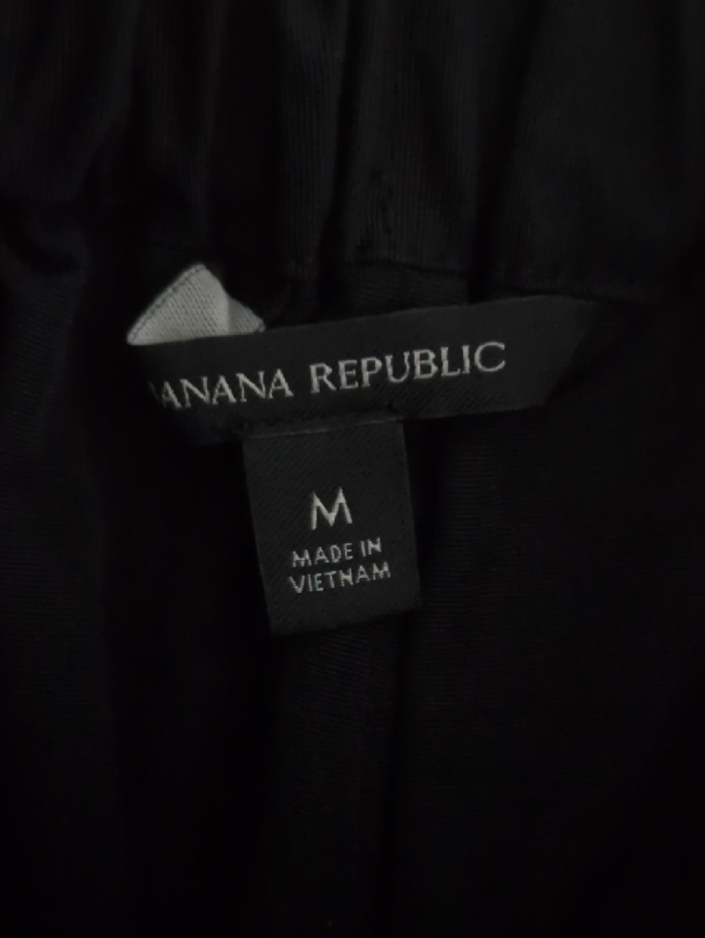 Banana Republic Black Gathered A-Line Skirt - Picture 2 of 3